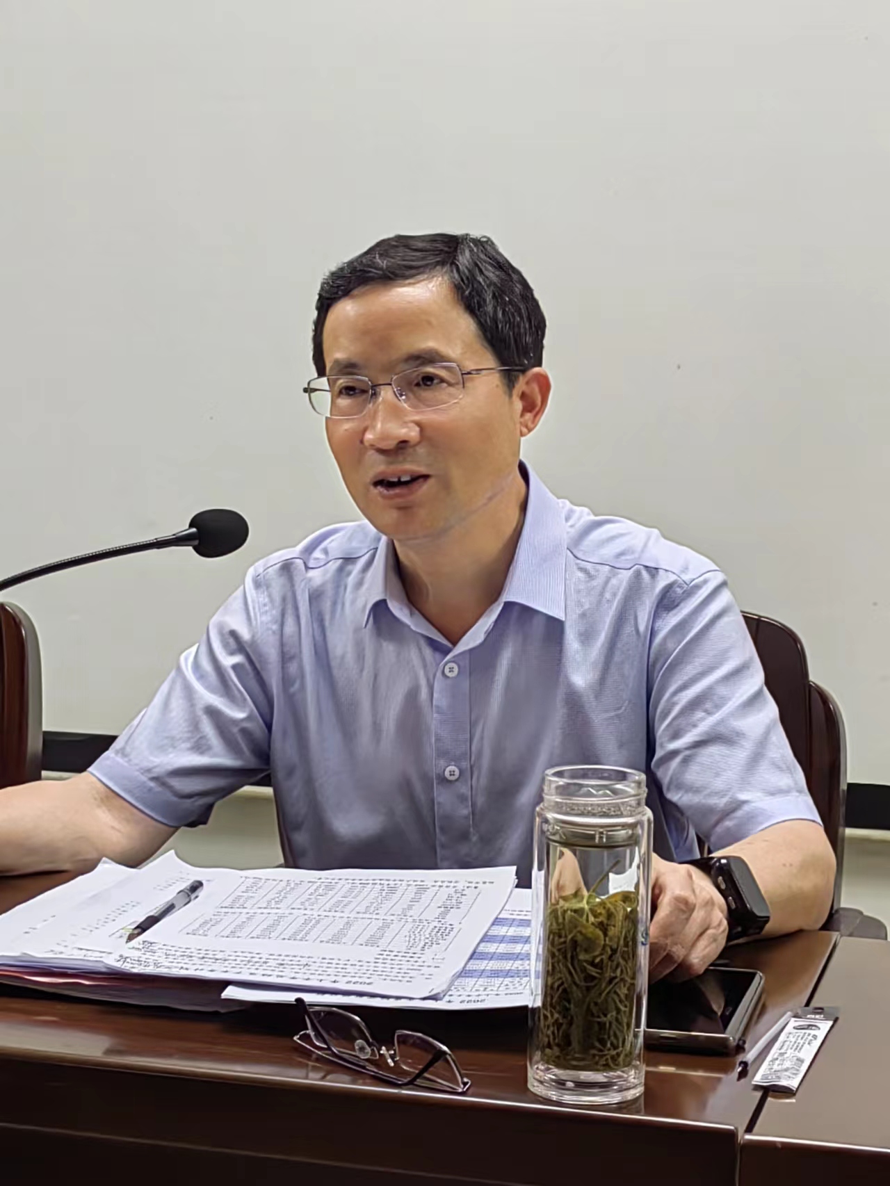 安徽申蘭華色材召開半年度經營分析會