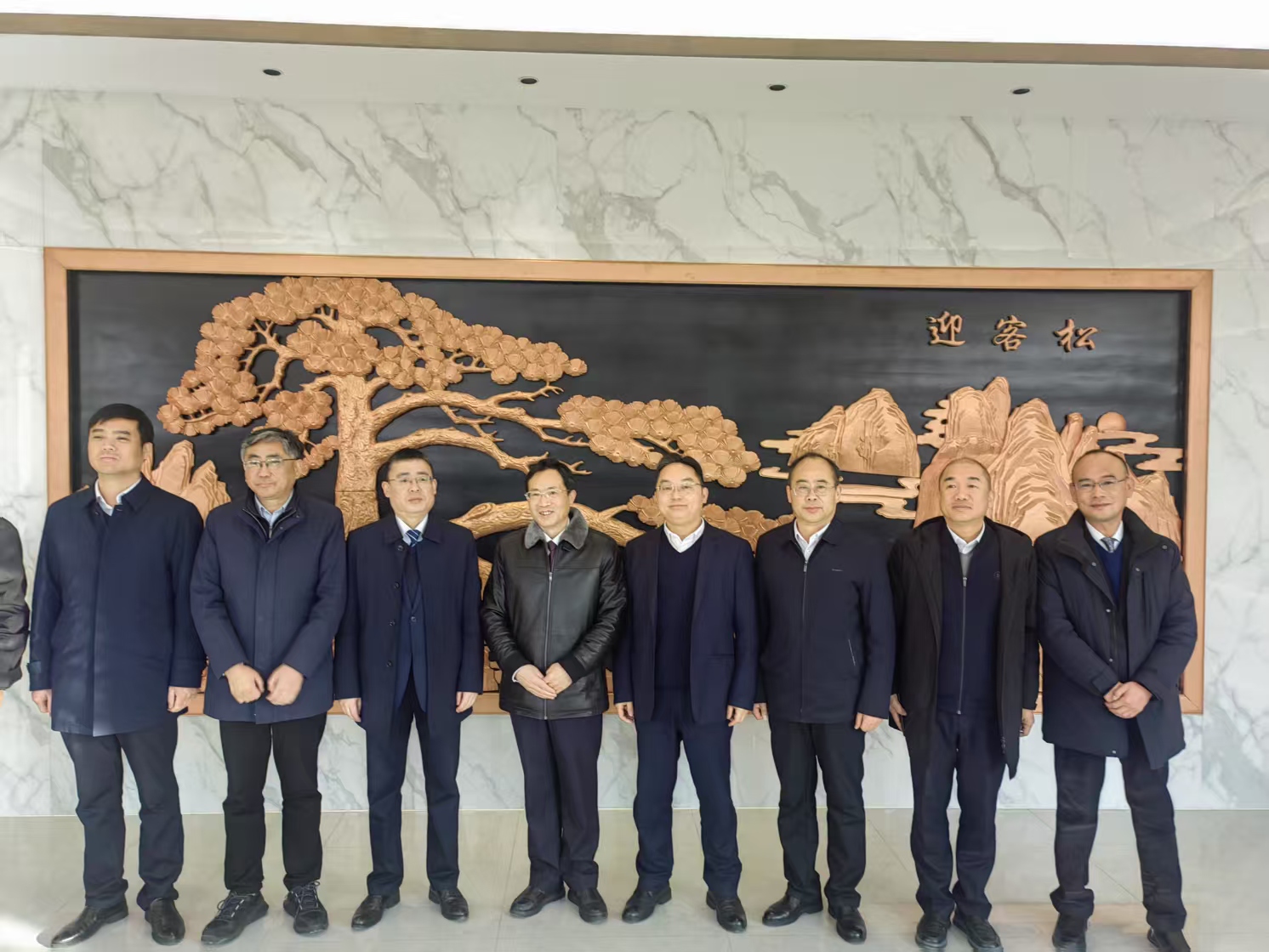 四大班子新春訪企 深入申蘭華新區共繪發展藍圖